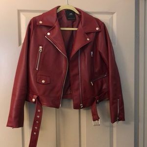 Zara Faux Leather Jacket